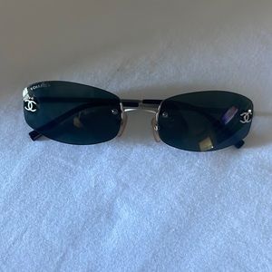 Chanel smoked lens sunglasses
